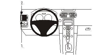 Brodit ProClip 803362 voor Volvo V50