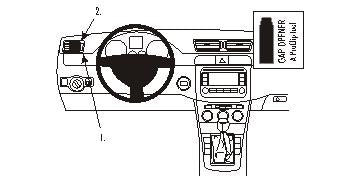Brodit ProClip 803606 voor Volkswagen Passat CC