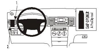 Brodit ProClip 803803 voor Toyota Corolla