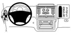 Brodit ProClip 803997 voor Mercedes Benz Vito