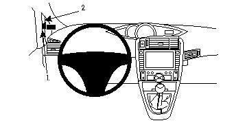 Brodit ProClip 804340 voor Toyota Verso