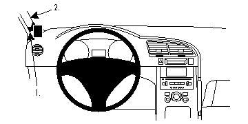 Brodit ProClip 804346 voor Peugeot 3008