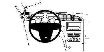 Brodit ProClip 804515 voor Saab 9-5