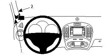 Brodit ProClip 804574 voor Nissan Juke