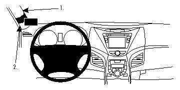Brodit ProClip 804659 voor Hyundai i35