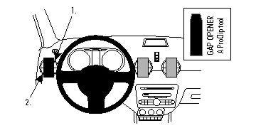 Brodit ProClip 804816 voor Audi A1