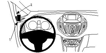 Brodit ProClip 804851 voor Ford B-Max