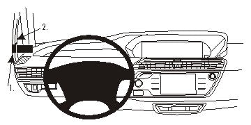 Brodit ProClip 804931 voor Citroen C4 SpaceTourer