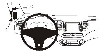 Brodit ProClip 804949 voor Kia Carens IV