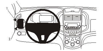 Brodit ProClip 804976 voor Chevrolet Trax