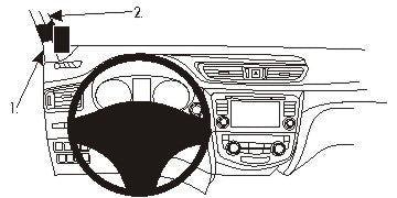 Brodit ProClip 804994 voor Nissan Qashqai