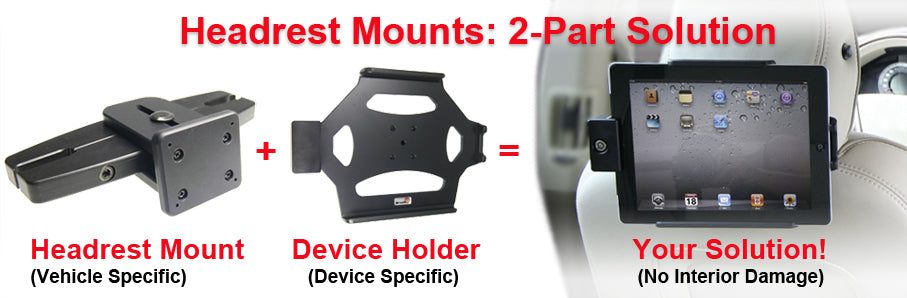 Brodit Toestelhouder 811010 voor BMW 3-series E90, E91, E92, E93