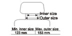 Brodit Toestelhouder 811027 voor BMW 7-series F01, F02