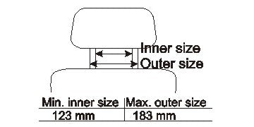 Brodit Toestelhouder 811027 voor BMW 7-series F01, F02