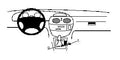 Proclip Renault Megane 96-99 Console mount