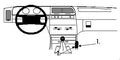 Proclip Citroen Xantia 93-97 Console mount