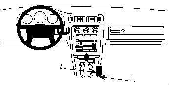 Brodit ProClip 832409 voor Volvo V70