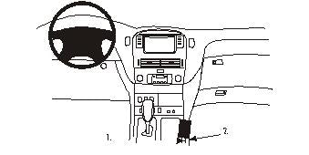 Brodit ProClip 832889 voor Lexus LS Series