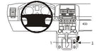 Brodit ProClip 833297 voor Volkswagen Touareg
