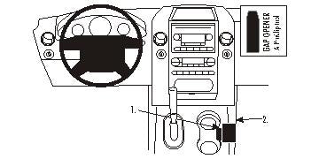 Brodit ProClip 833548 voor Ford F-Series 150
