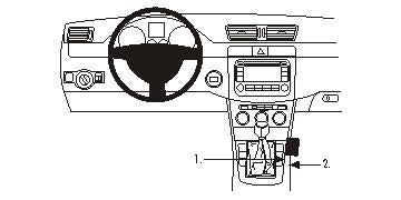 Brodit ProClip 833604 voor Volkswagen Passat CC