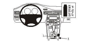 Brodit ProClip 833871 voor Volvo XC70