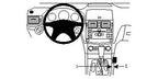 Brodit ProClip 833995 voor Mercedes Benz C-Class (180-320)