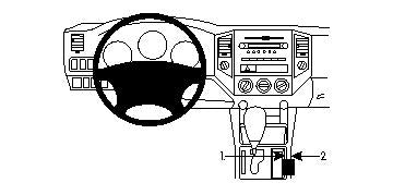 Brodit ProClip 834163 voor Toyota Tacoma