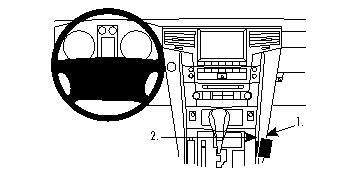 Brodit ProClip 834325 voor Lexus LX Series
