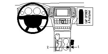 Brodit ProClip 834550 voor Jeep Grand Cherokee
