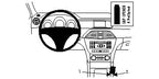 Brodit ProClip 834616 voor Mercedes Benz C-Class (180-320)