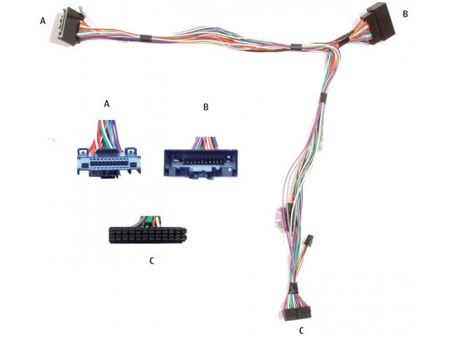 Audio2Car 24 pins Diverse modellen Ford - Land Rover