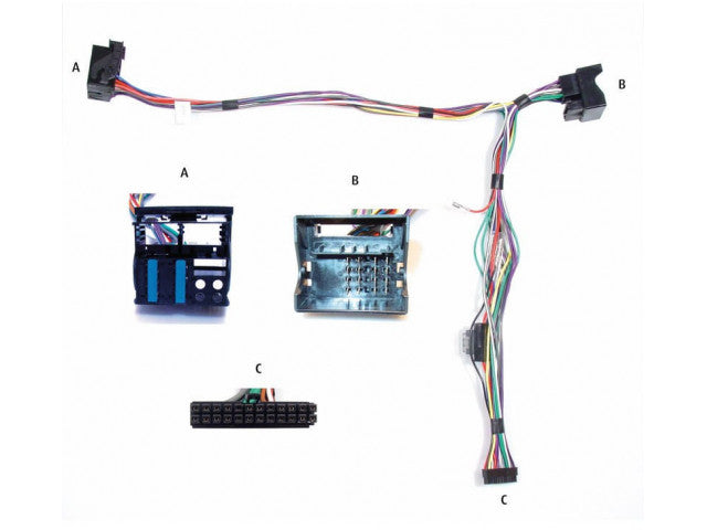 Audio2Car Delta Radio/RNS Navi/VW MFD Navi Div. modellen Audi- Seat- Maserati- Volkswagen - Skoda