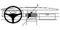 Brodit ProClip 851554 voor Porsche 944