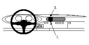 Brodit ProClip 851581 voor Porsche 911
