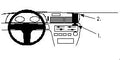 Brodit ProClip 851826 voor Toyota Carina