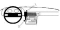 Brodit ProClip 852069 voor Porsche 928
