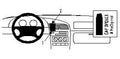 Proclip Ford Probe 93-97 USA Center mount