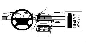 Brodit ProClip 852083 voor BMW 7-series E38