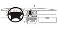 Proclip Subaru Legacy/ Outback 95-98 Center mount