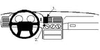 Brodit ProClip 852127 voor Volvo 850