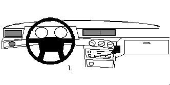 Brodit ProClip 852174 voor Volvo 940