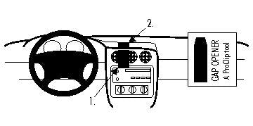 Brodit ProClip 852246 voor Pontiac Trans Am