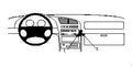 Proclip Mazda 323 F 95-97 Angled mount