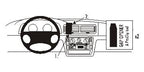 Brodit ProClip 852403 voor Volkswagen Passat