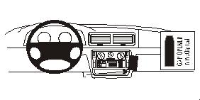 Brodit ProClip 852404 voor Volkswagen Passat