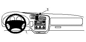 Brodit ProClip 852534 voor Chevrolet Pickup S10