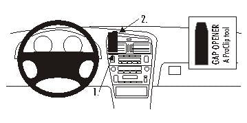 Brodit ProClip 852540 voor Lexus GS Series