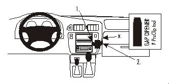 Brodit ProClip 852603 voor Nissan Patrol
