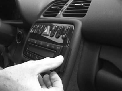 Brodit ProClip 852649 voor Mercedes Benz CLK-Class